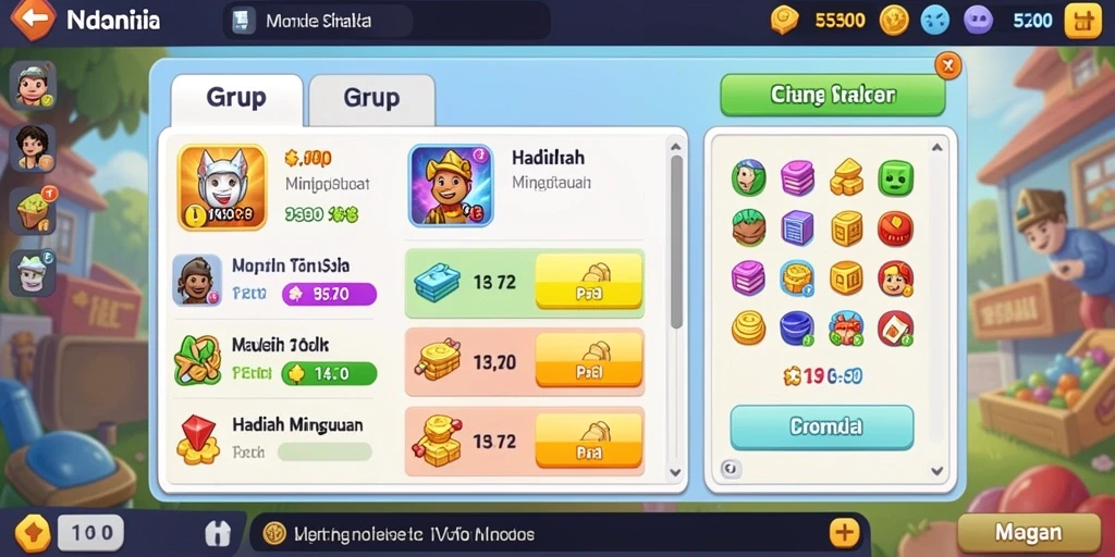 Tampilan utama aplikasi 68IDN yang menarik.
