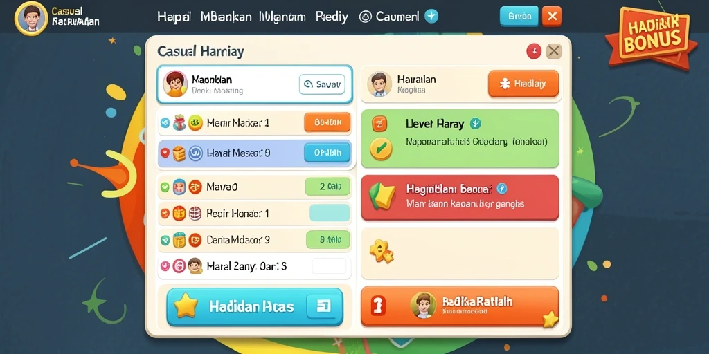 Tampilan antarmuka yang menawan dan intuitif.