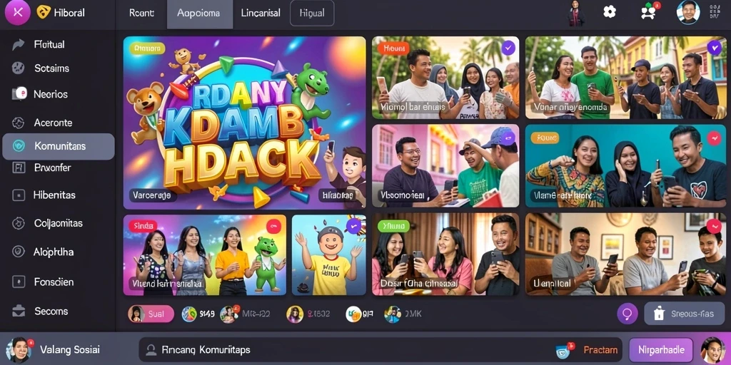 Tampilan antarmuka yang menarik dan mudah digunakan.
