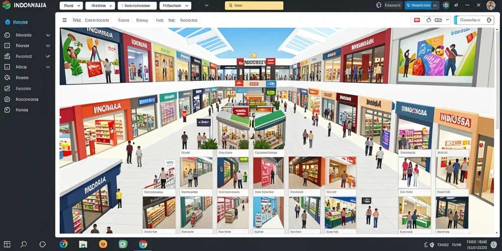 Tampilan antarmuka yang modern dan user-friendly.
