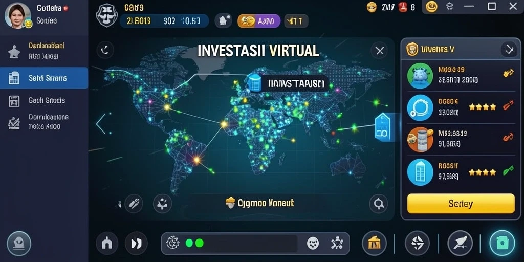 Screenshot menampilkan gameplay seru di dunia OCATOTO.